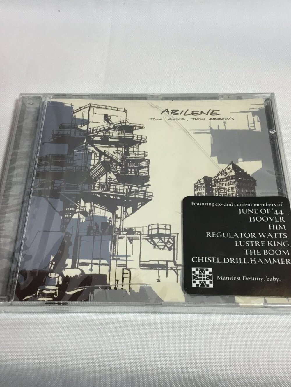 Brand New Two Guns Twin Arrows by Abilene CD 2002 Rock Sealed Import Canada